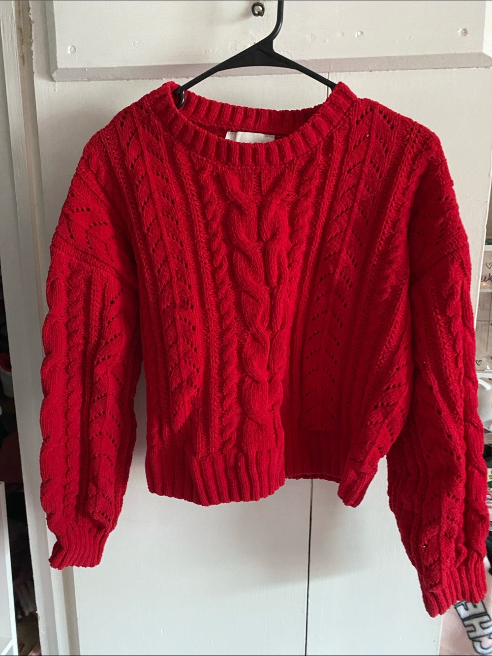 Pink Rose Sweater